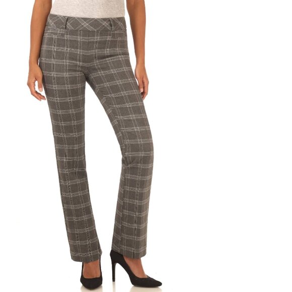 Rekucci Ease into Comfort Stretch Barely Bootcut Pants - Picture 1 of 9